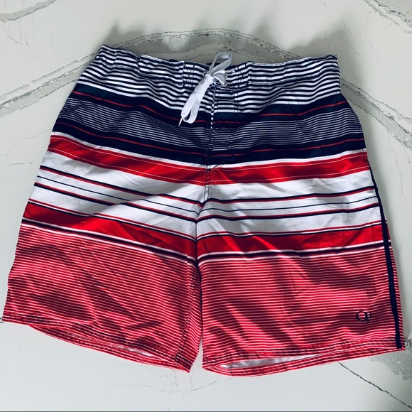 OP Other - OP Striped Swim Trunks w/Pockets XL 40-42